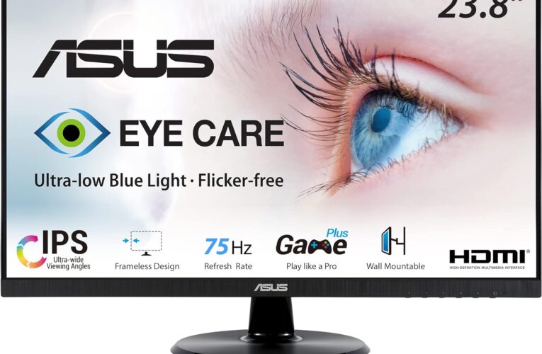 The way with innovative ASUS monitor technology.
