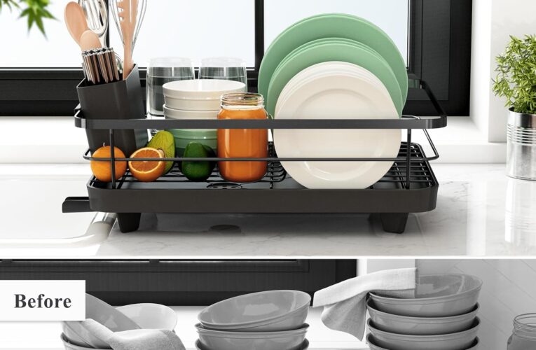 Introducing The Kitsure Dish Rack For Compact Living