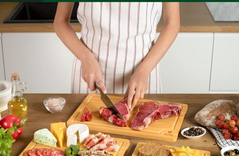 Make cooking a delight with beautiful wood cutting boards.