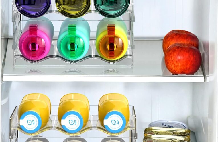 Water Bottle Organizer Makes Storage Simple