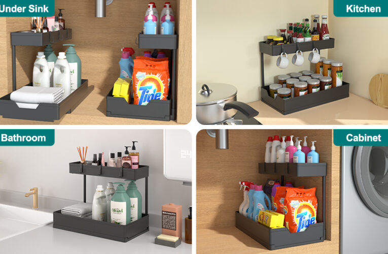 Maximize Space: The Ultimate Guide to 2-Tier Under Sink Organizers