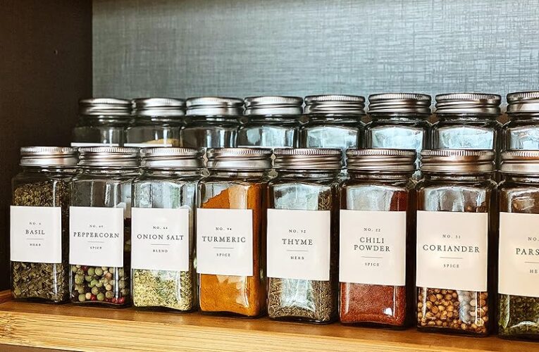 Discover Kitchen Elegance: The Magic Of Glass Spice Jars