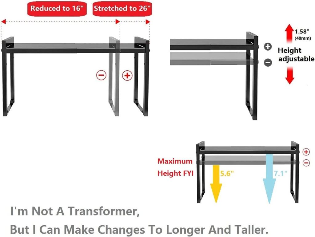 Cabinet Shelf Organizer