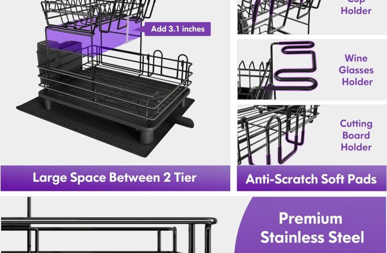 Efficiently Dry Dishes: Top Dish Drying Racks of the Year