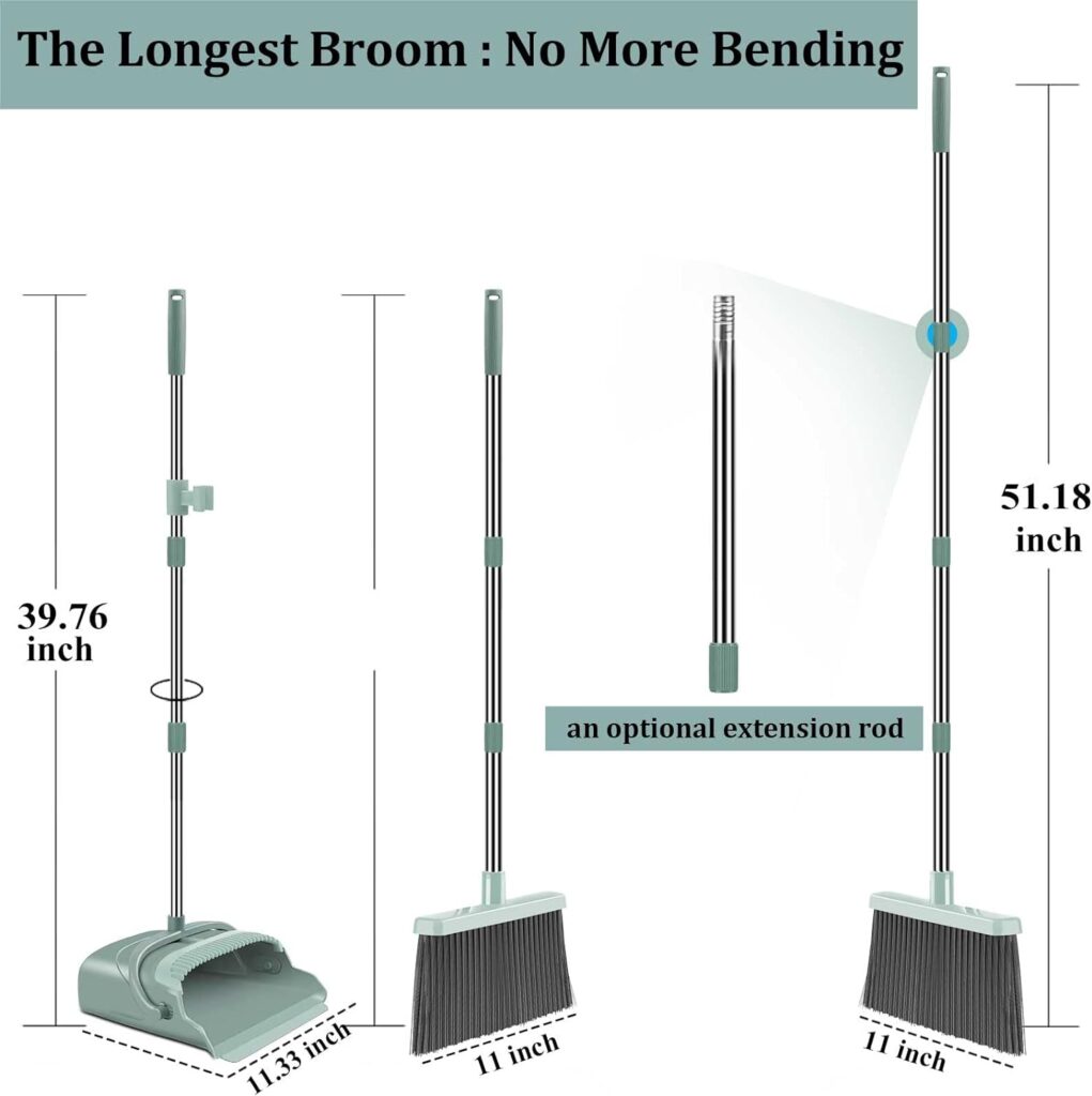 Broom and Dustpan Set