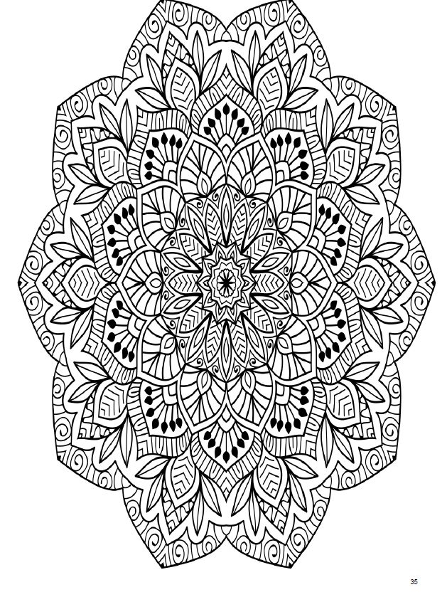 Flowers Coloring Book