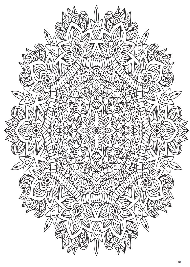 Flowers Coloring Book