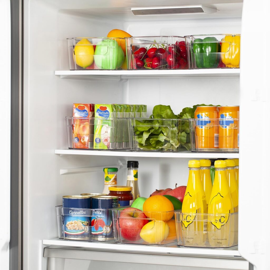 Refrigerator Organizer Bins