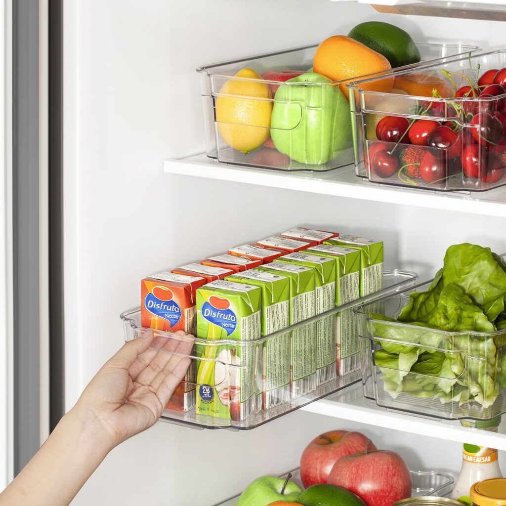 Refrigerator Organizer Bins