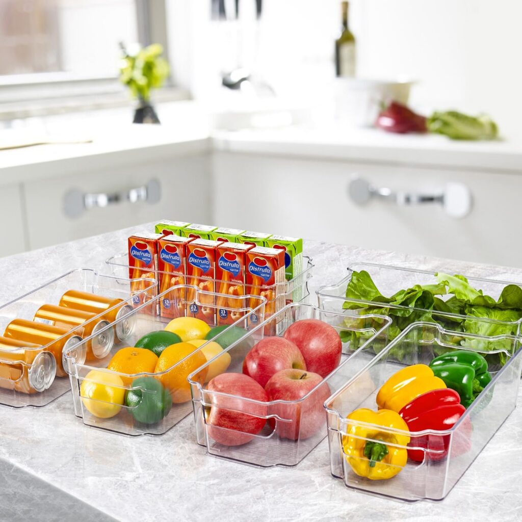 Refrigerator Organizer Bins