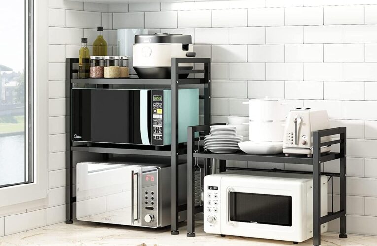 The Best Microwave Oven Rack for a Clutter-Free Counter