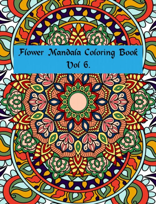 Mandala coloring book,