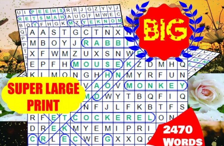 The Ultimate Word Search Adventure Large Print Word Search Puzzles For Adults