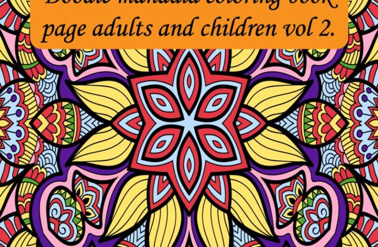 Relaxation Made Easy – Doodle Mandala Coloring Book