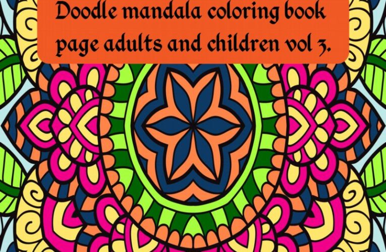 Stress Relief With Beautiful Doodle Mandalas