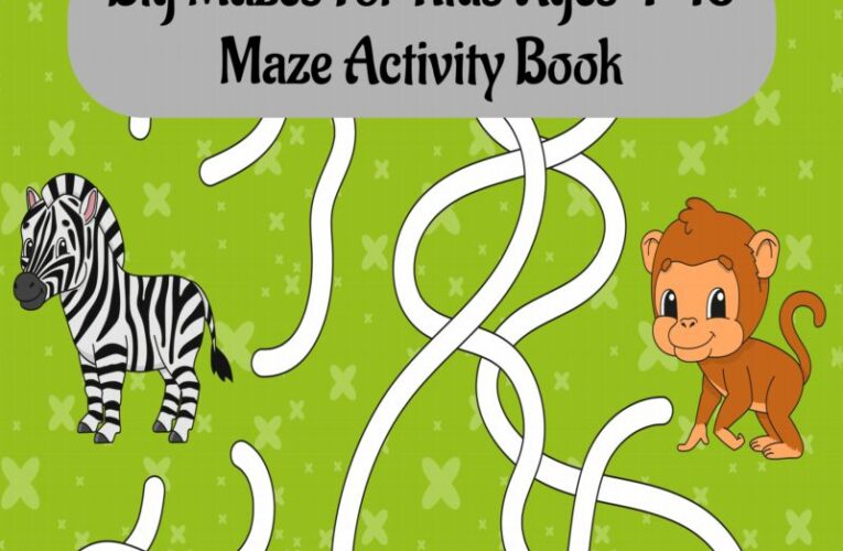 Unlock Learning With Our Mazes Activity Book For Kids