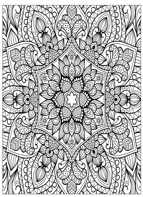 Mandala Coloring Book