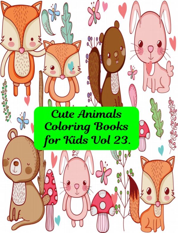 Animals Coloring Book,