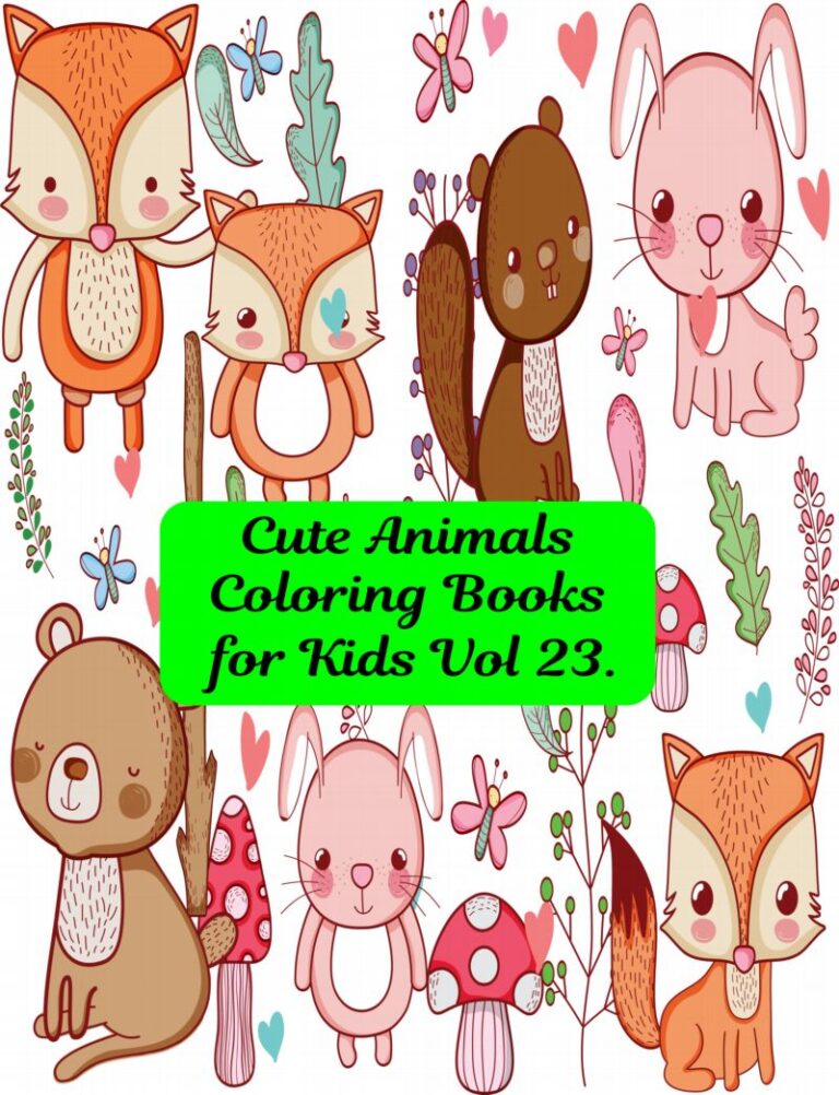 Animals Coloring Book,