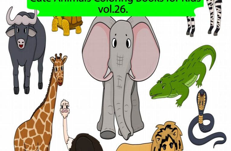 The Best Animals Coloring Books for Young Creatives!