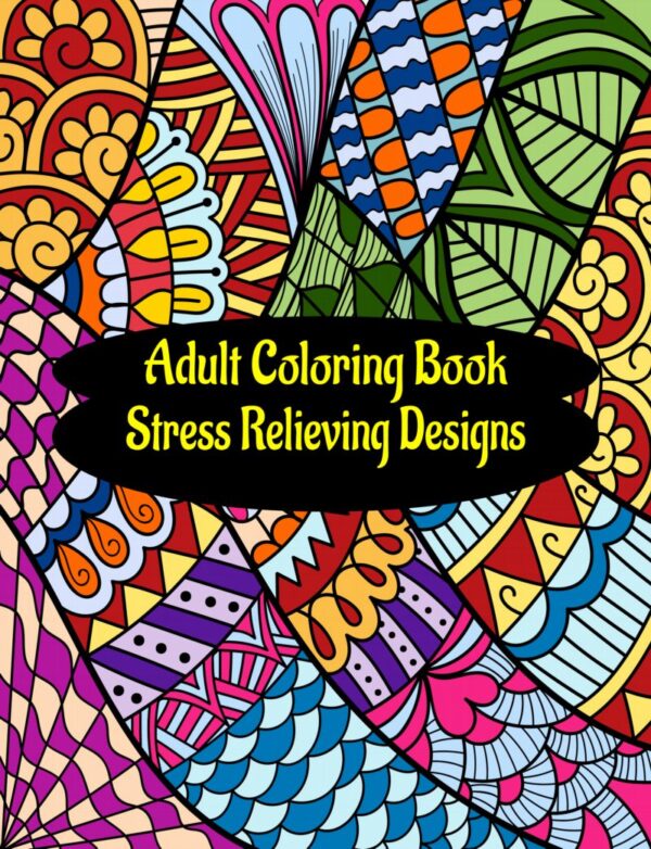 Adult coloring book