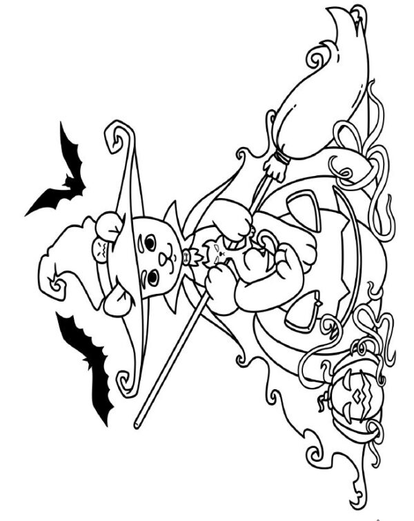 Halloween Coloring Book