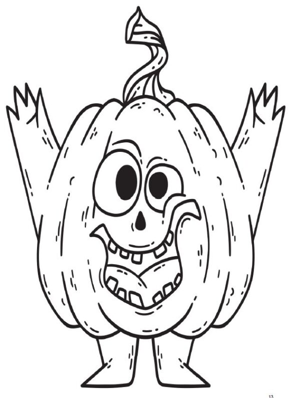 Halloween Coloring Book