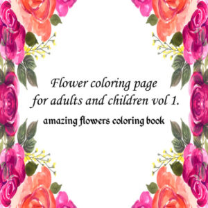 Flowers Coloring Book