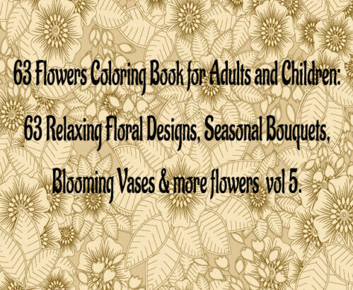 Flowers Coloring Book