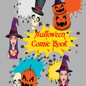 Halloween Blank Comic Book