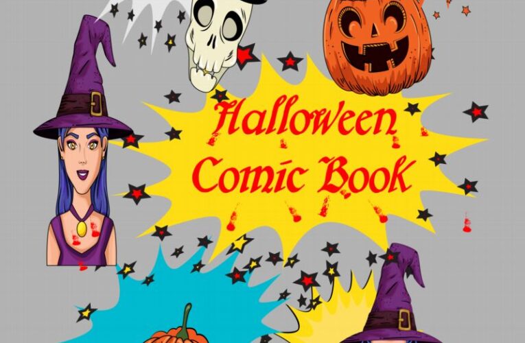 Halloween Blank Comic Book: Crafting Spooky Stories Made Easy!