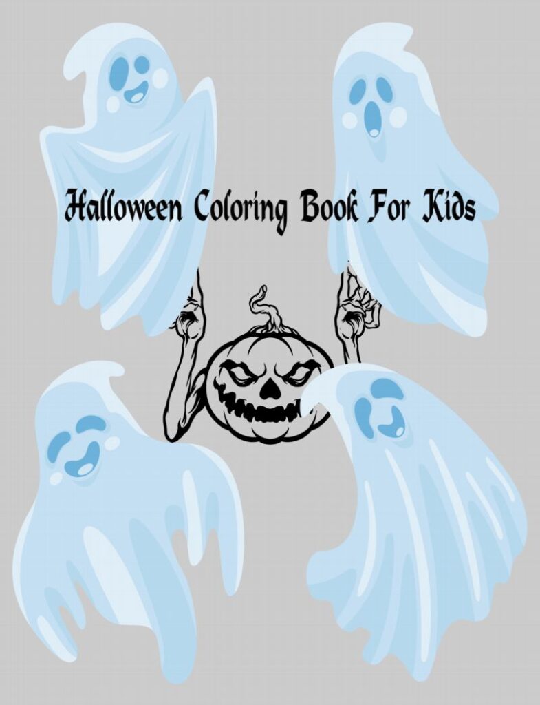 Halloween coloring book