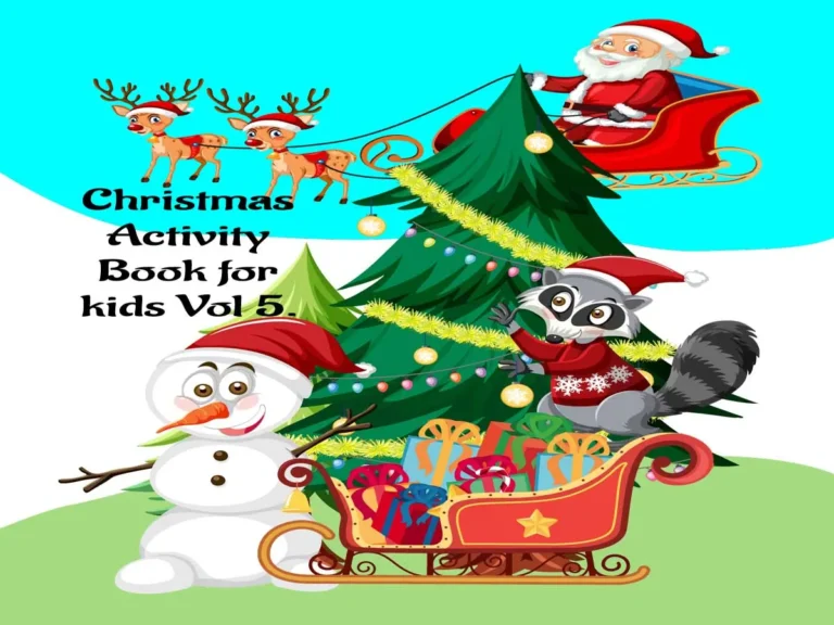 Christmas Activity Book cover