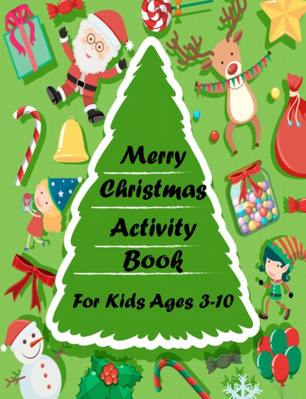 Christmas Activity Book For Kids