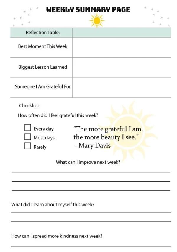 Two-Minute Gratitude Journal