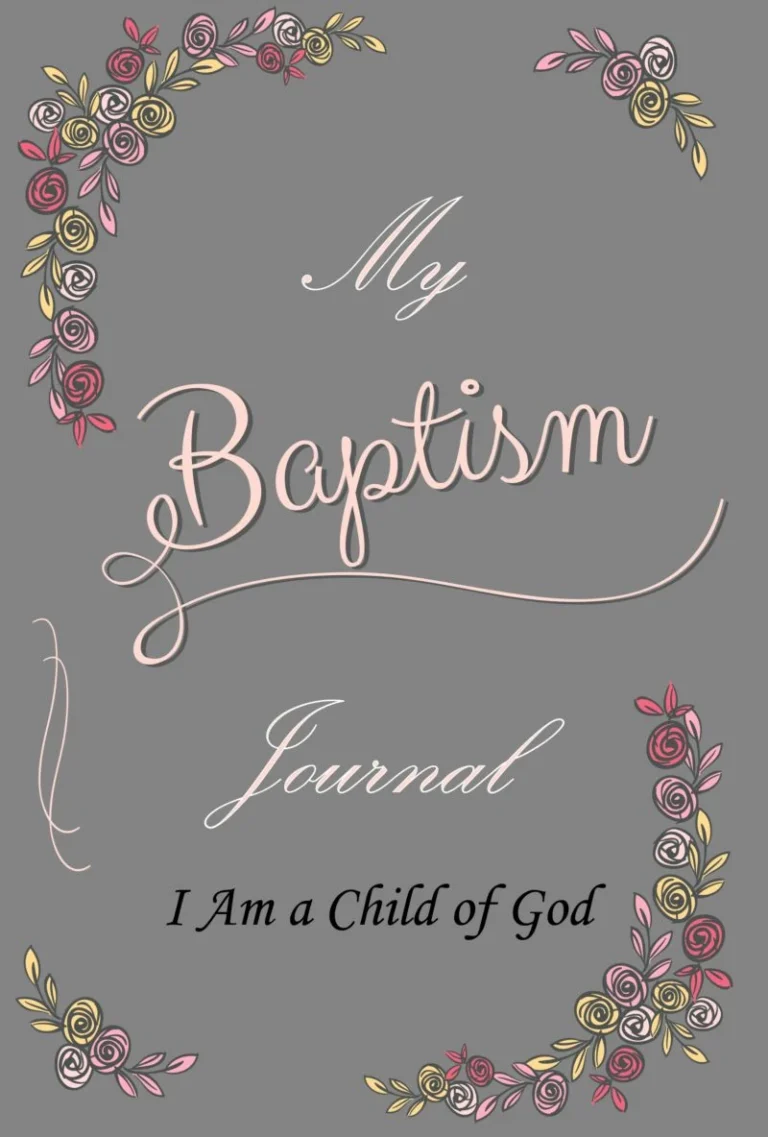 My Baptism Journal