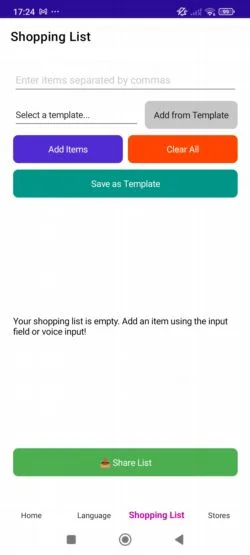 todolist-shoppinglist page